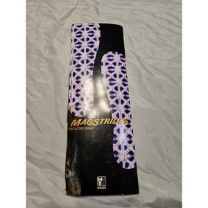 Nikken MAGSTRIDES Magnetic Insoles Shoe Size Med New Uncut Damaged Package 2004